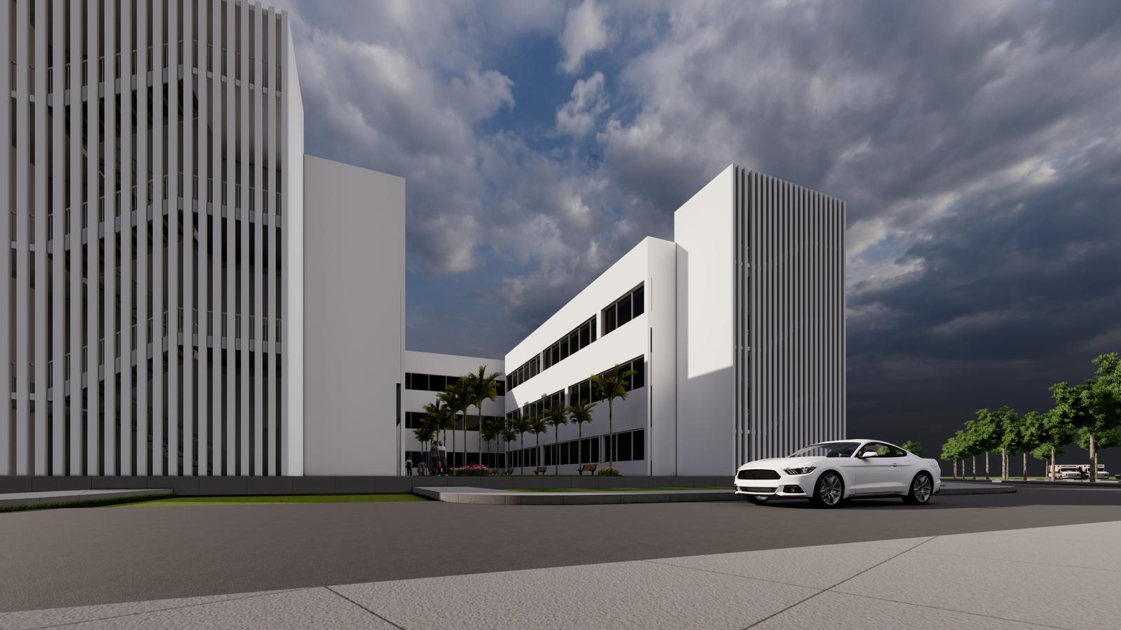 General Hospital — Side View