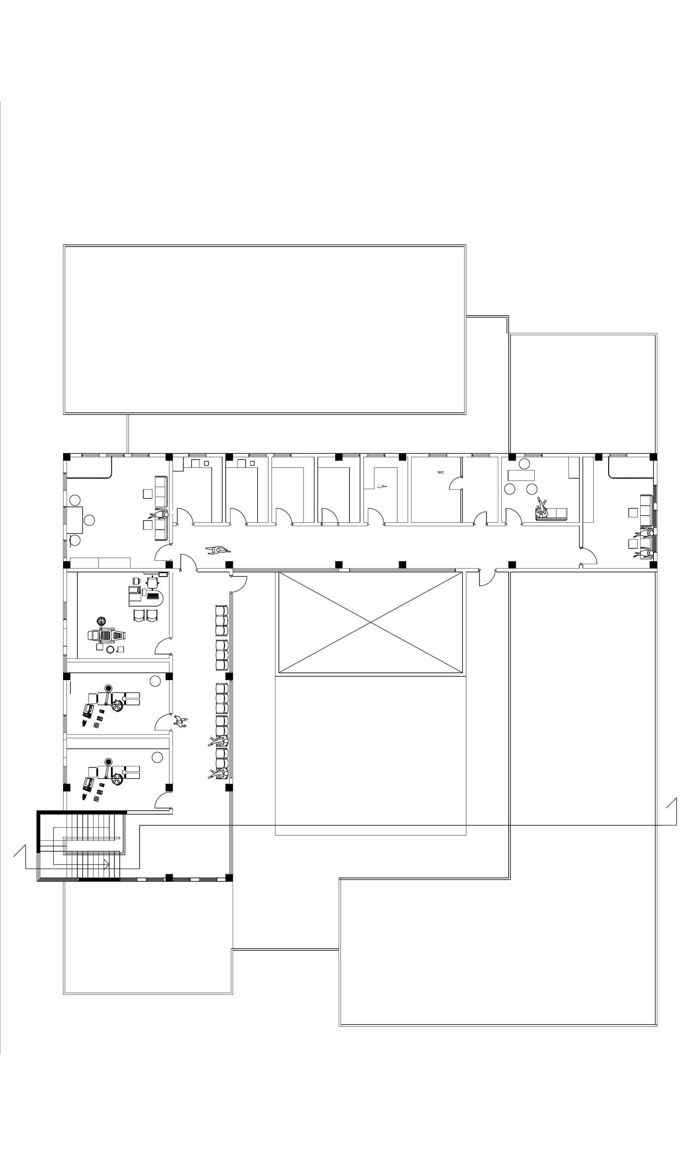 Health Center — First Floor Plan